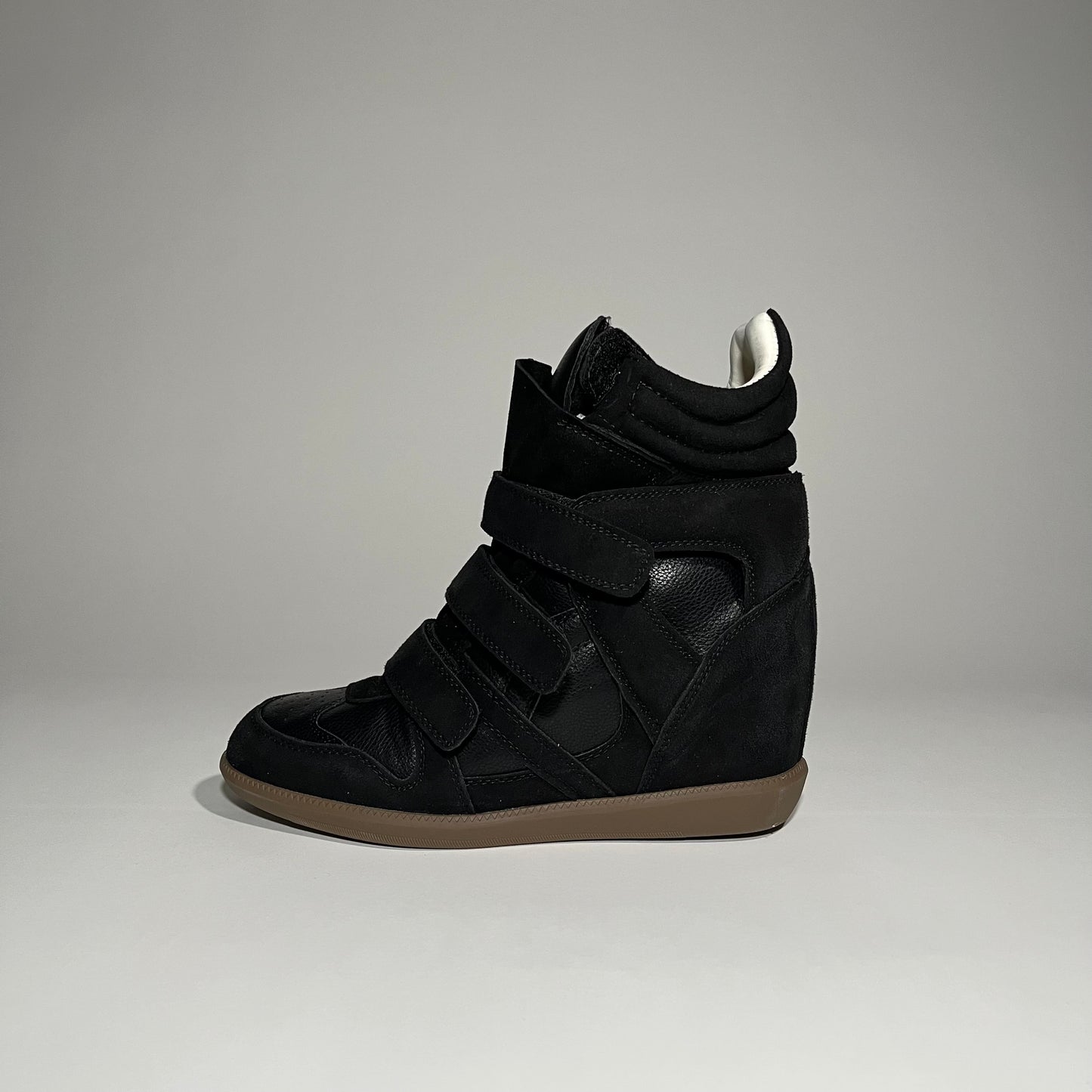 High-Top Wedge Sneaker