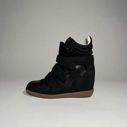 High-Top Wedge Sneaker