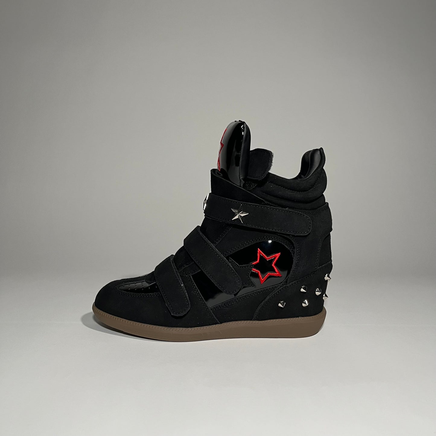 Studded Wedge Sneaker