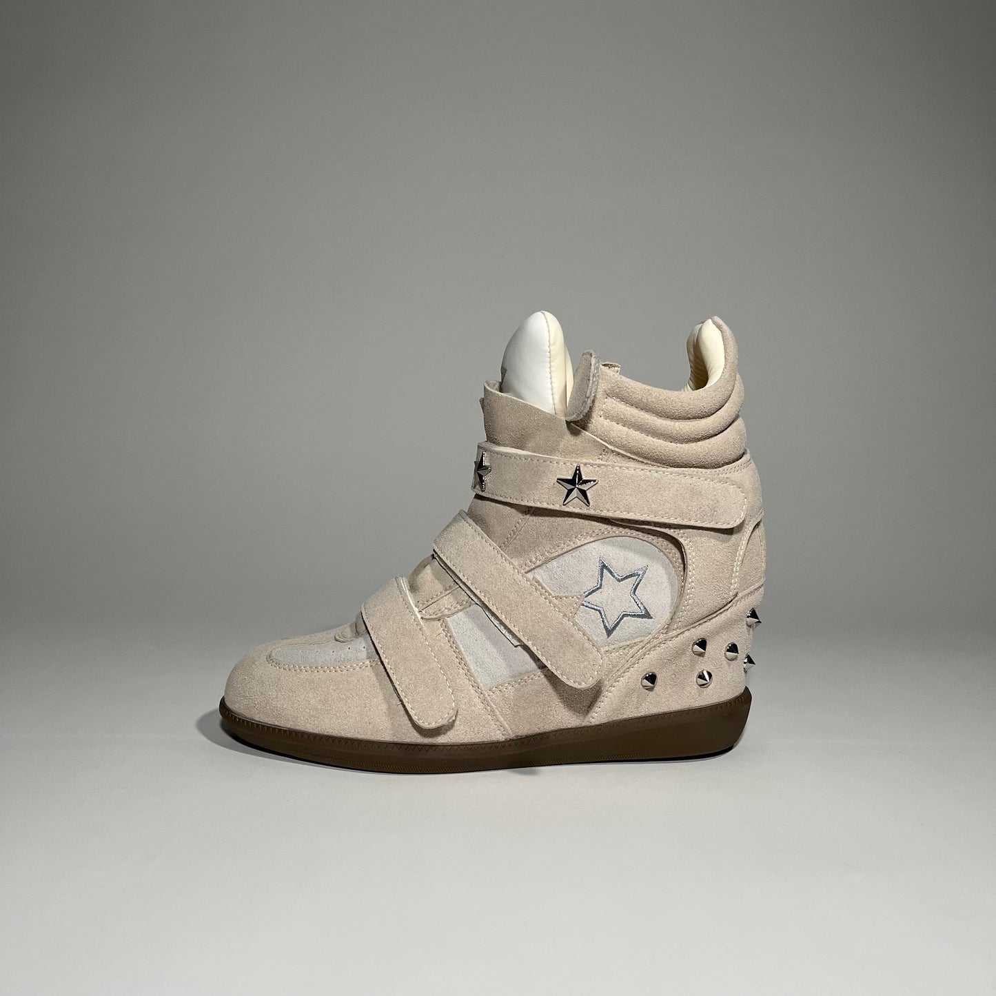Studded Wedge Sneaker