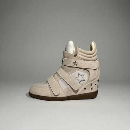 Studded Wedge Sneaker