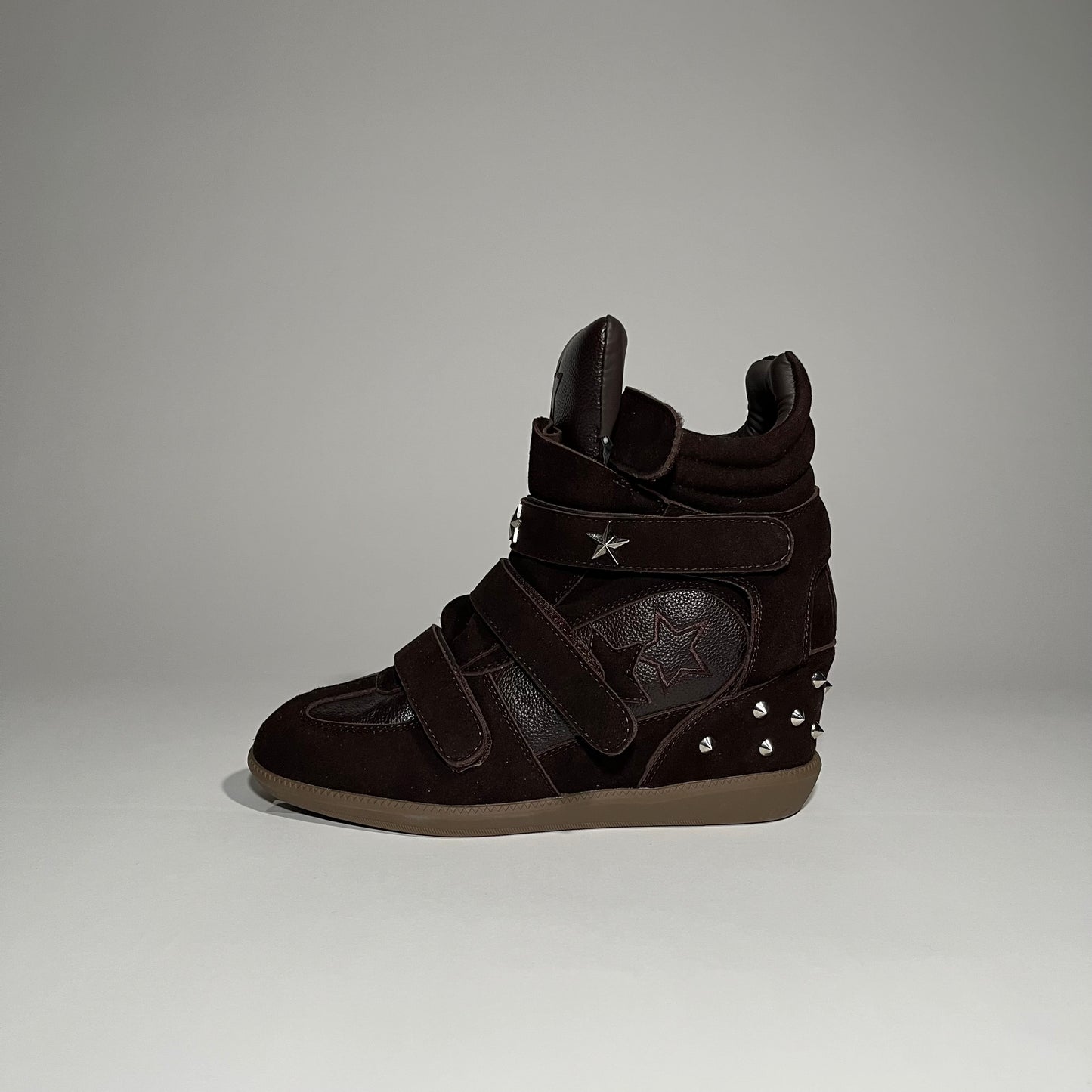 Studded Wedge Sneaker