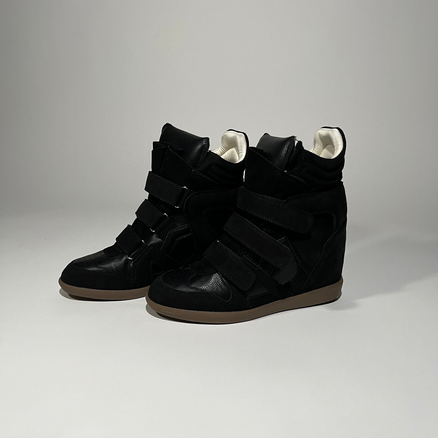 High-Top Wedge Sneaker