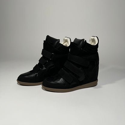 High-Top Wedge Sneaker