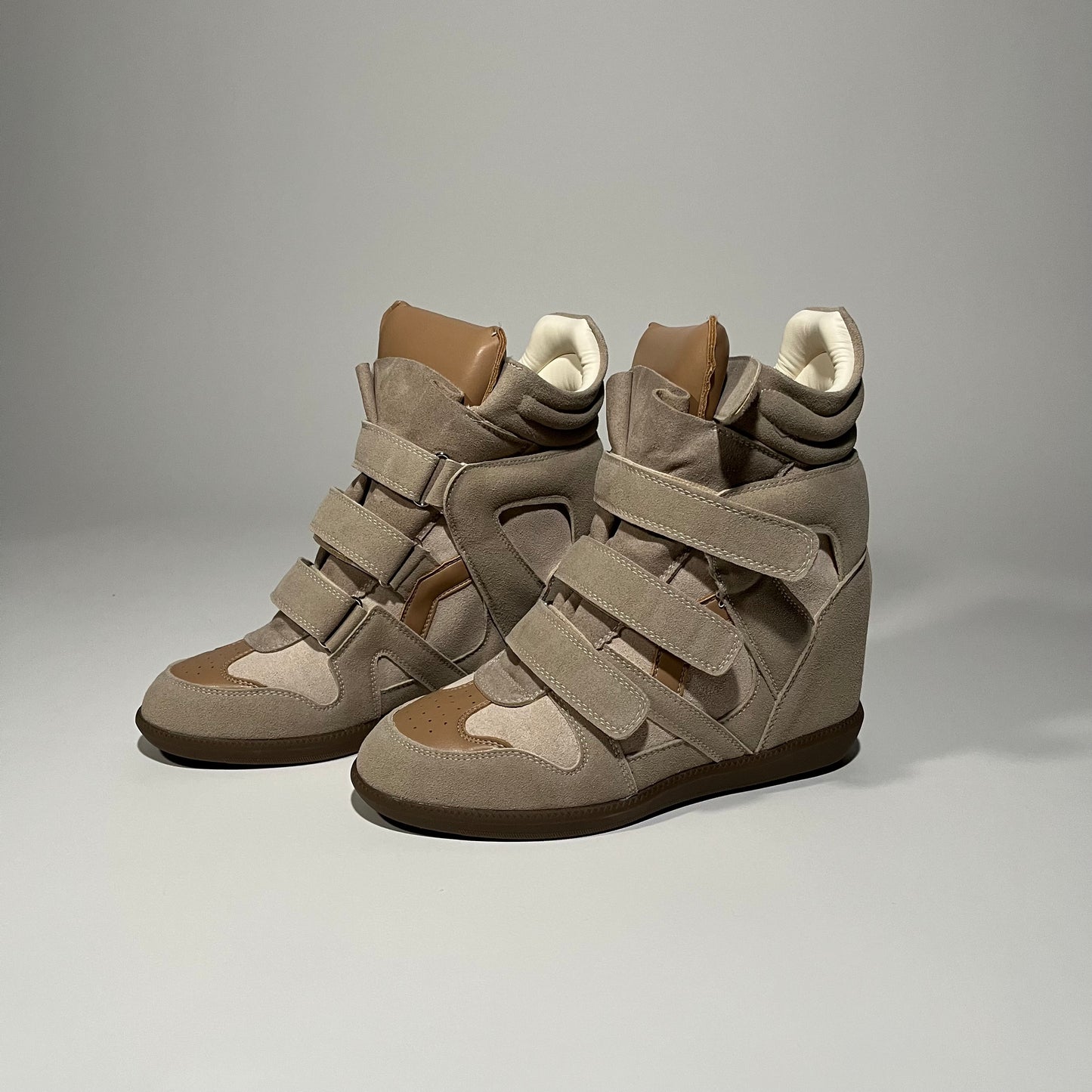 High-Top Wedge Sneaker