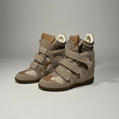 High-Top Wedge Sneaker
