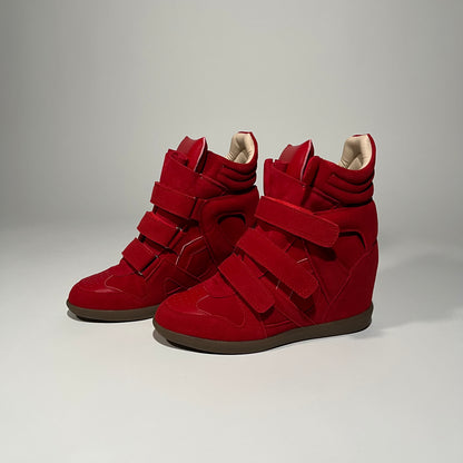 High-Top Wedge Sneaker