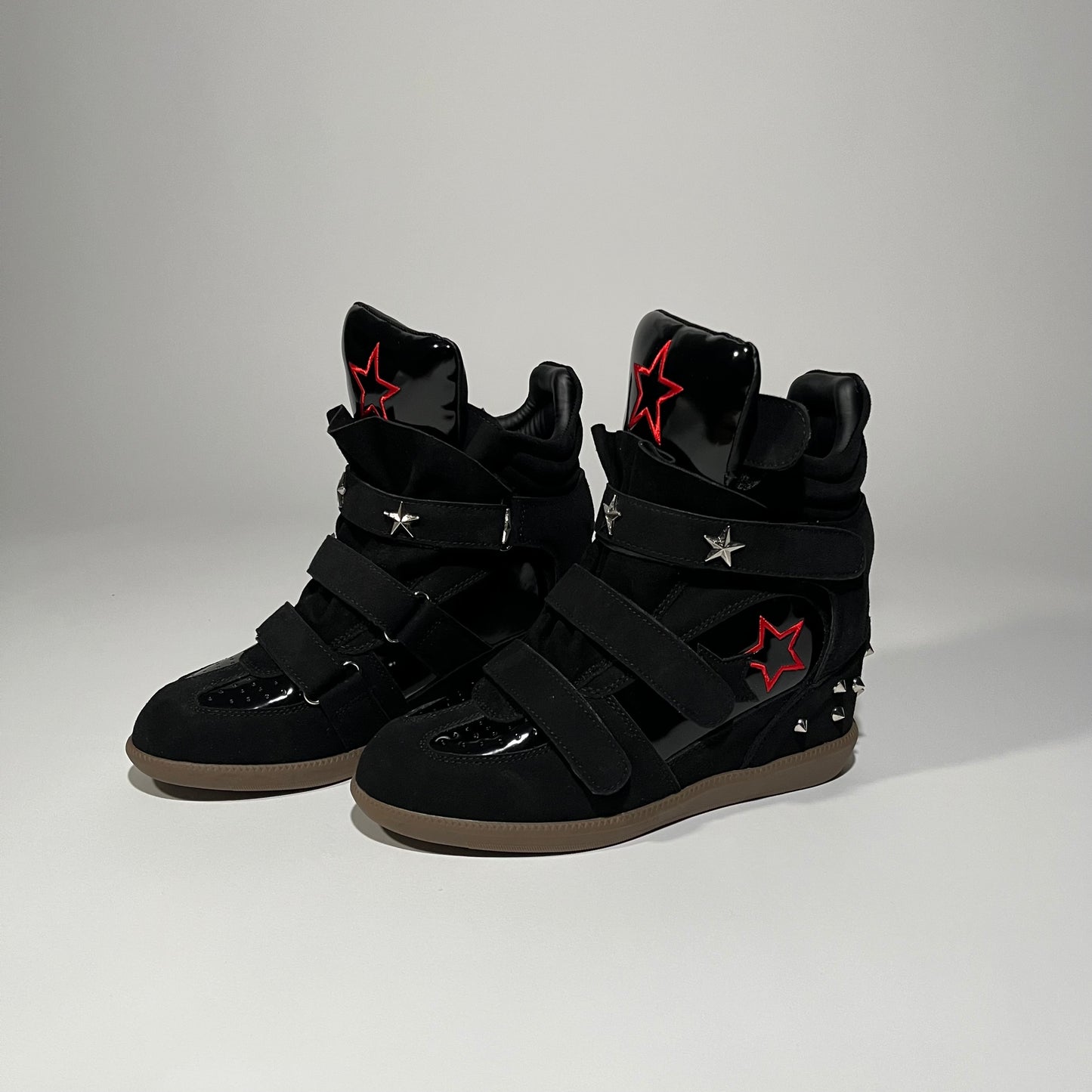 Studded Wedge Sneaker