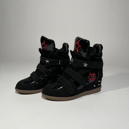 Studded Wedge Sneaker