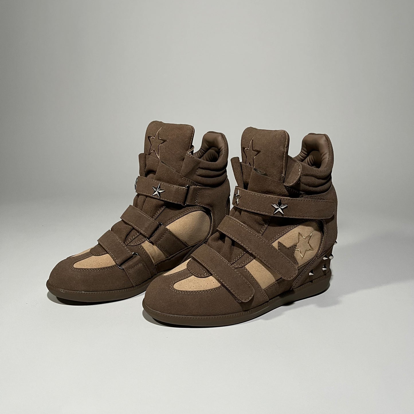 Studded Wedge Sneaker