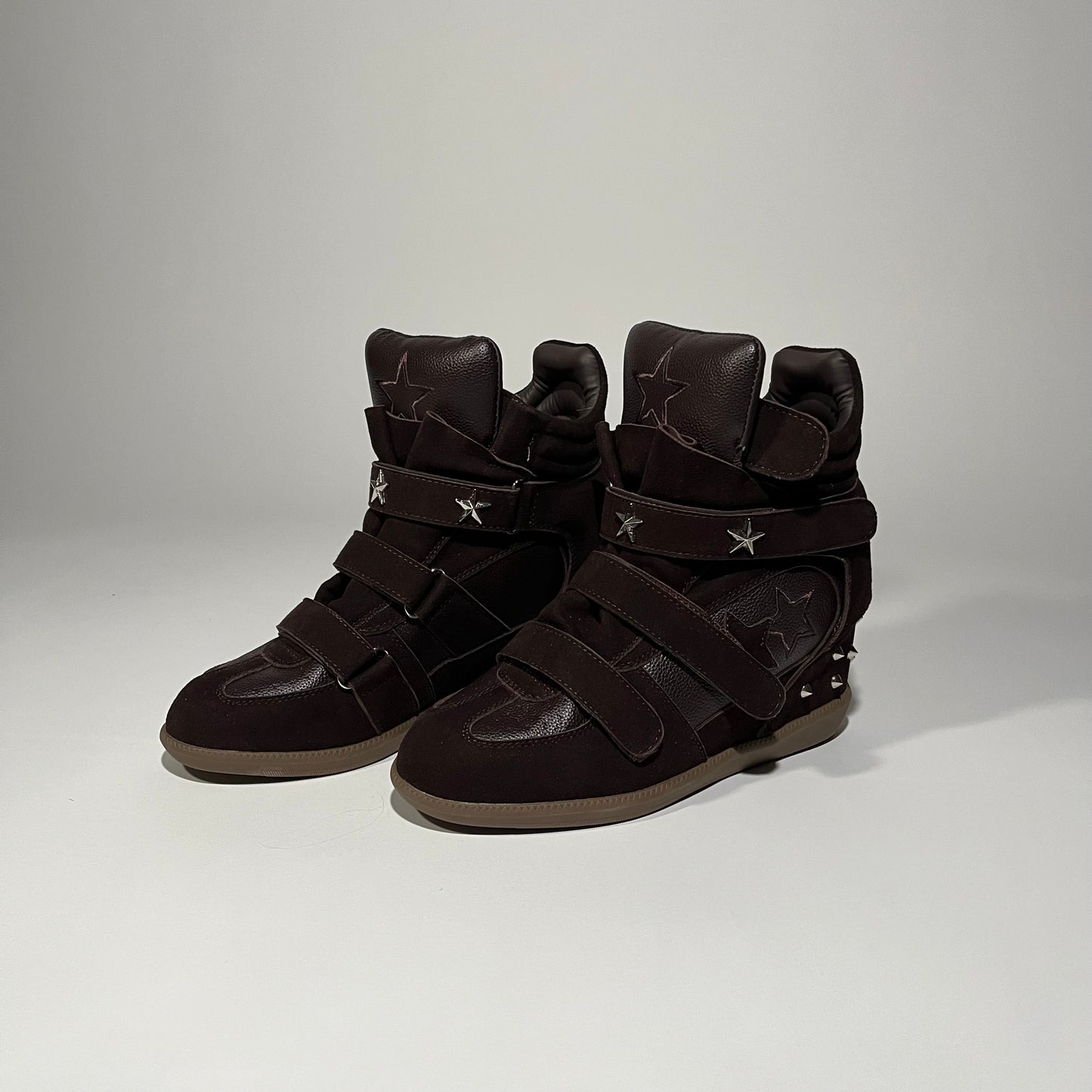 Studded Wedge Sneaker