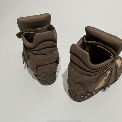 Studded Wedge Sneaker