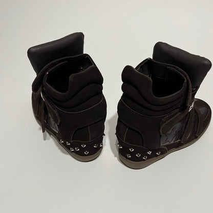 Studded Wedge Sneaker