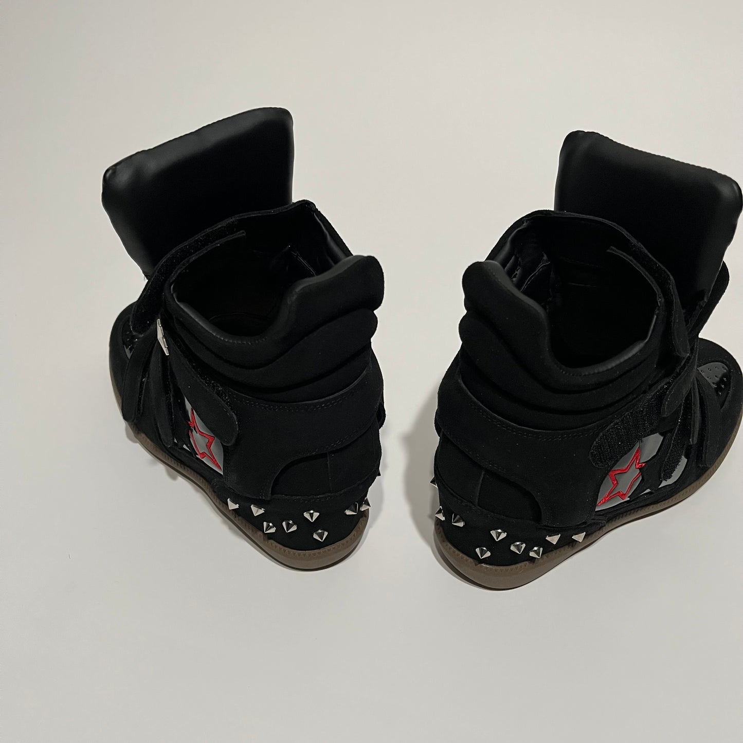 Studded Wedge Sneaker