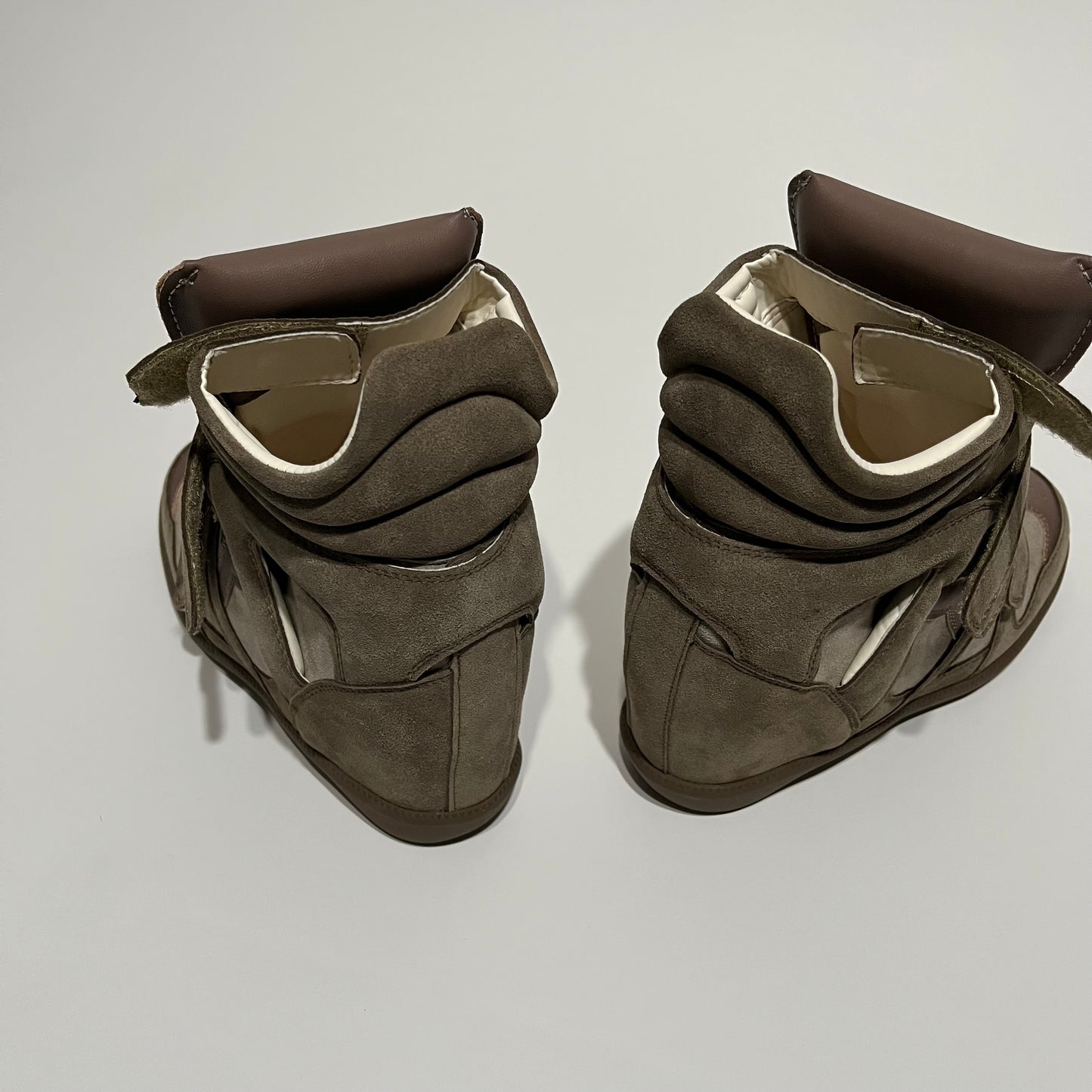 High-Top Wedge Sneaker
