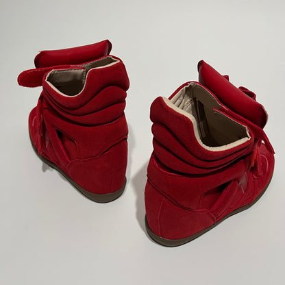 High-Top Wedge Sneaker