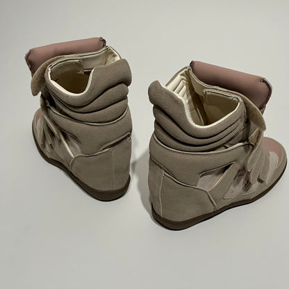 High-Top Wedge Sneaker