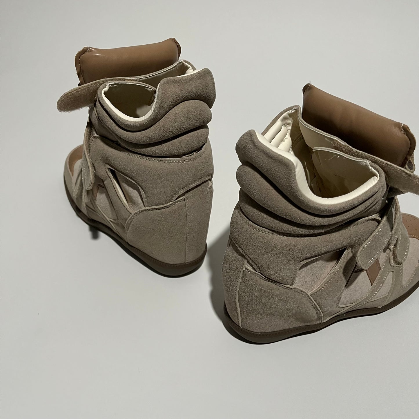 High-Top Wedge Sneaker