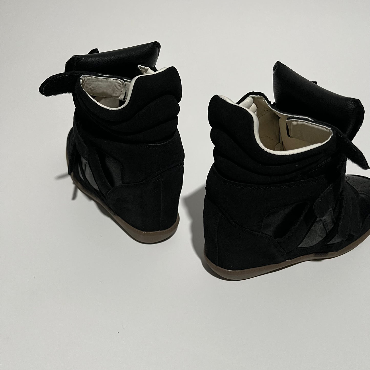 High-Top Wedge Sneaker
