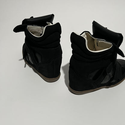 High-Top Wedge Sneaker