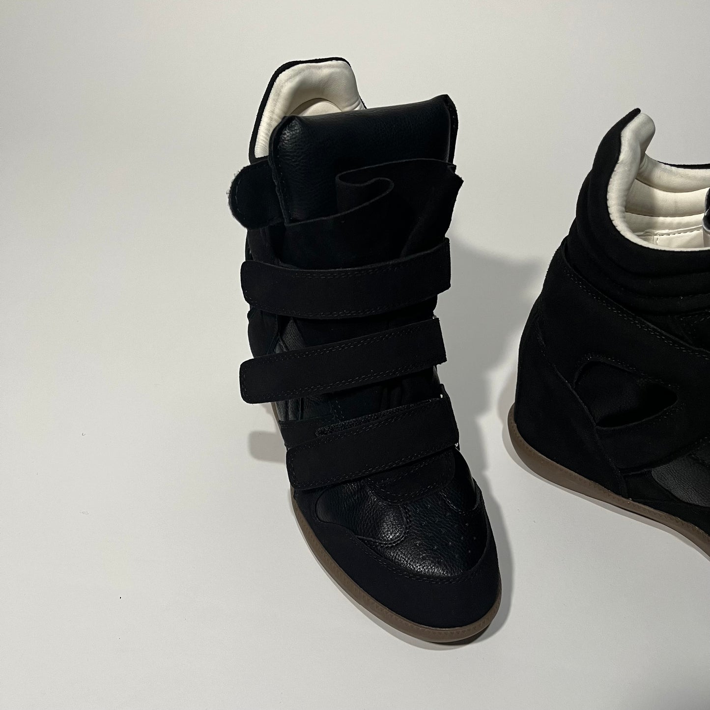 High-Top Wedge Sneaker