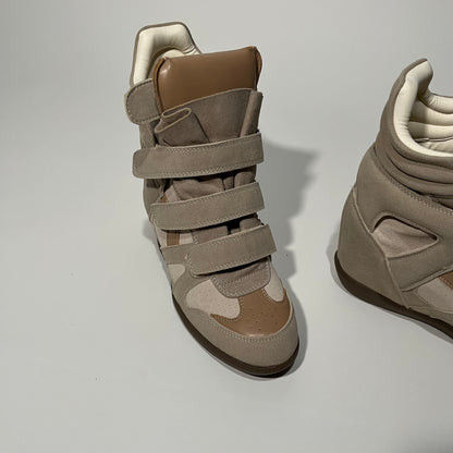 High-Top Wedge Sneaker