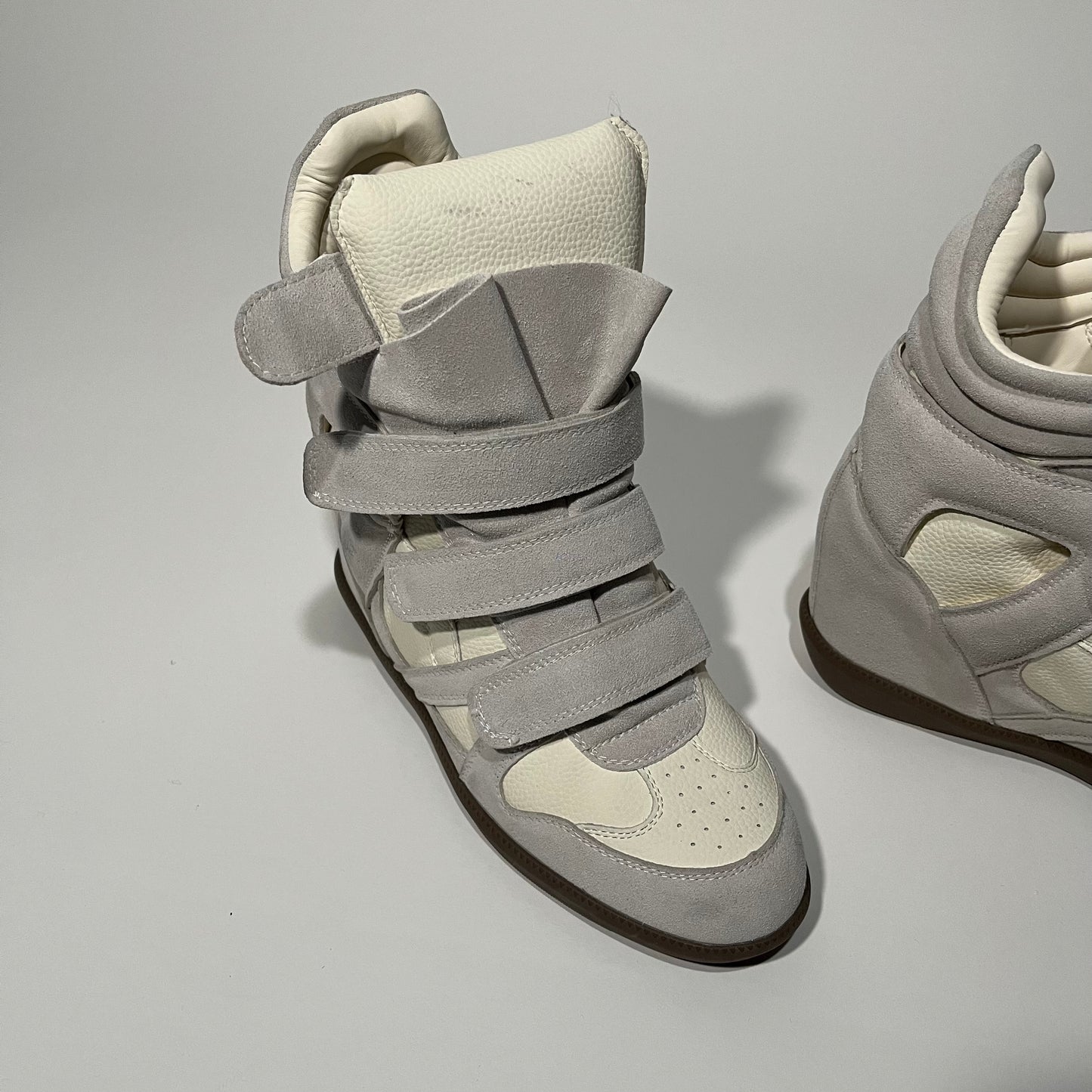 High-Top Wedge Sneaker