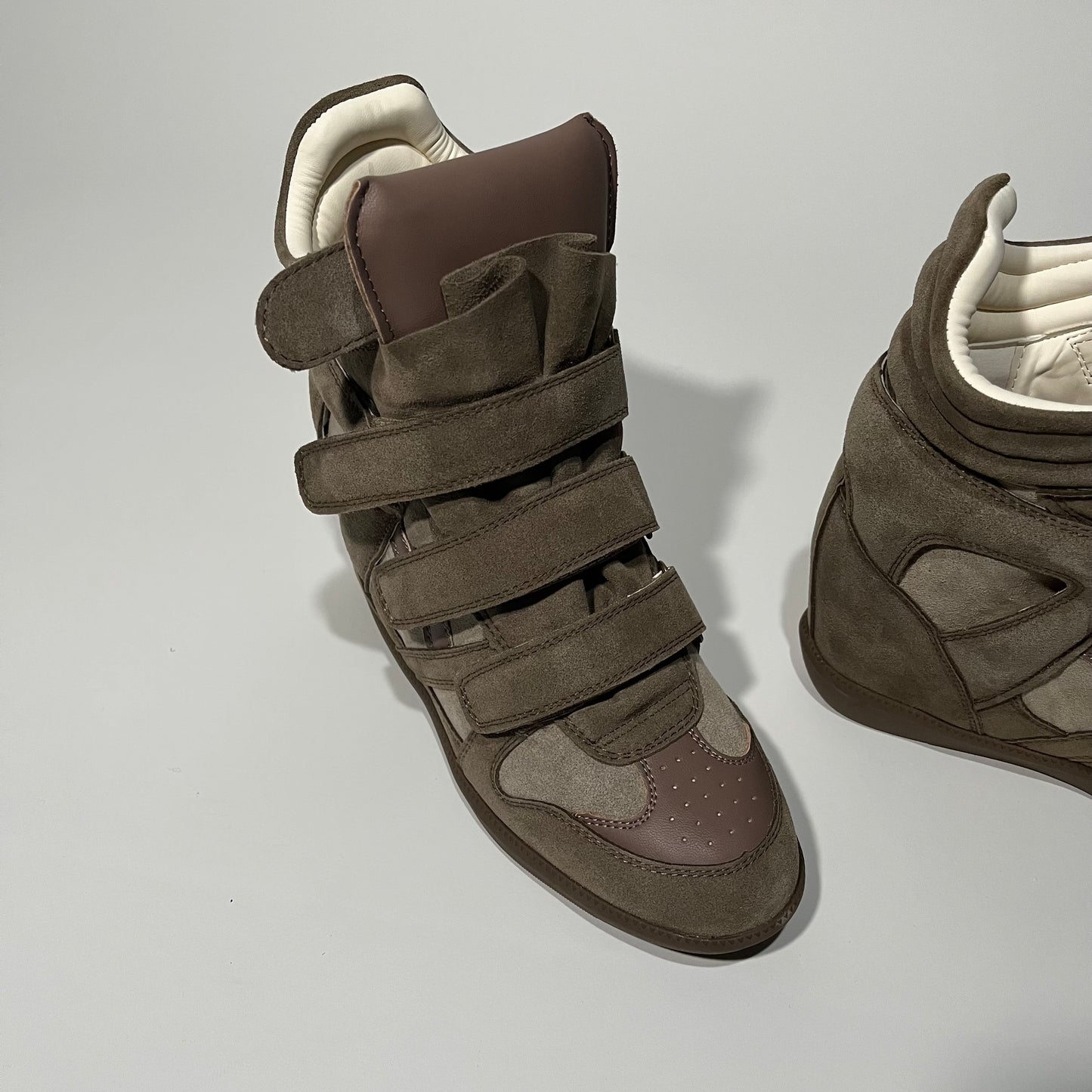 High-Top Wedge Sneaker