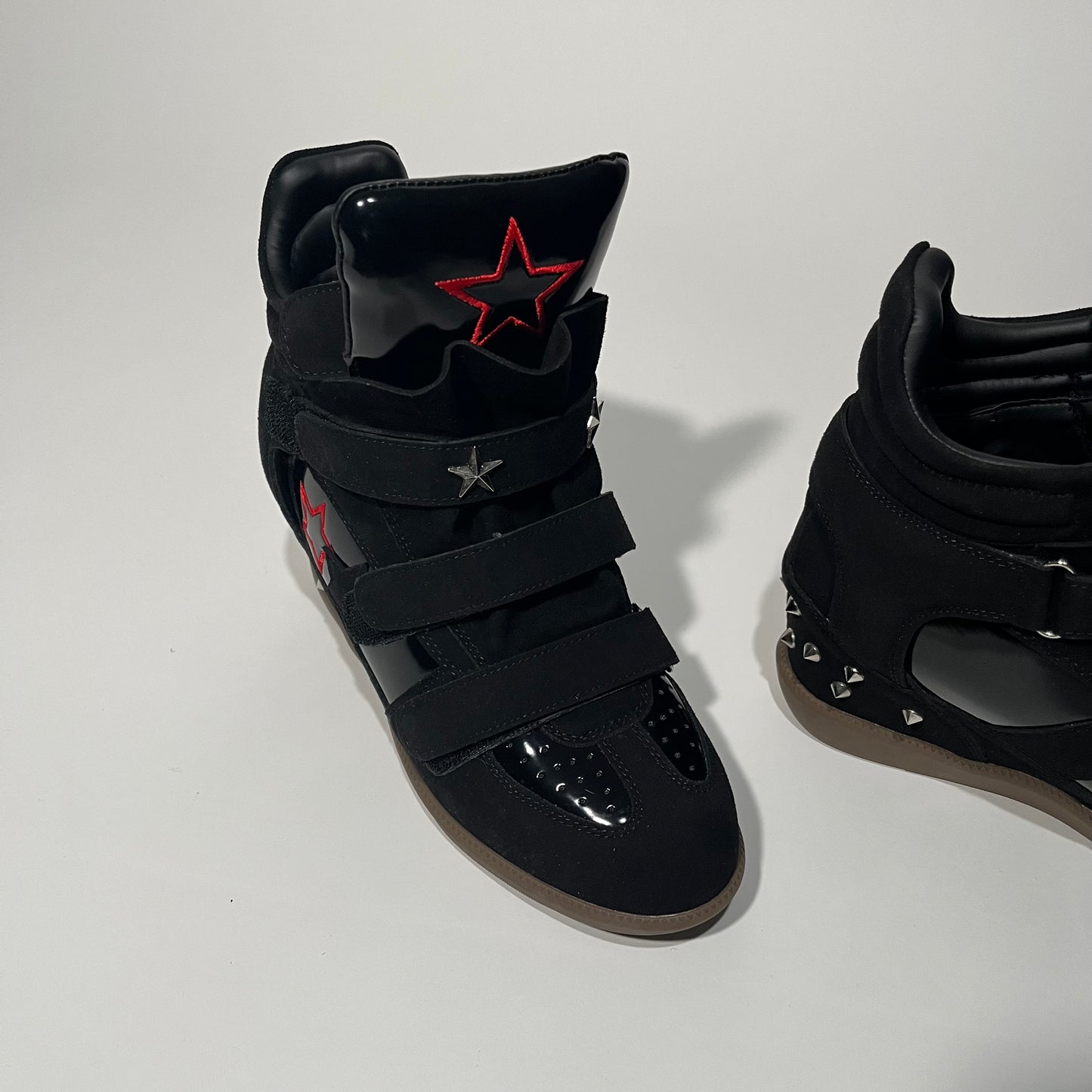 Studded Wedge Sneaker