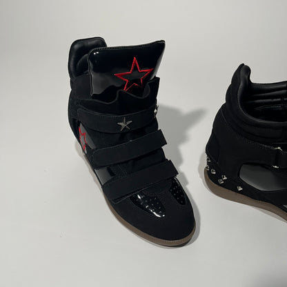 Studded Wedge Sneaker
