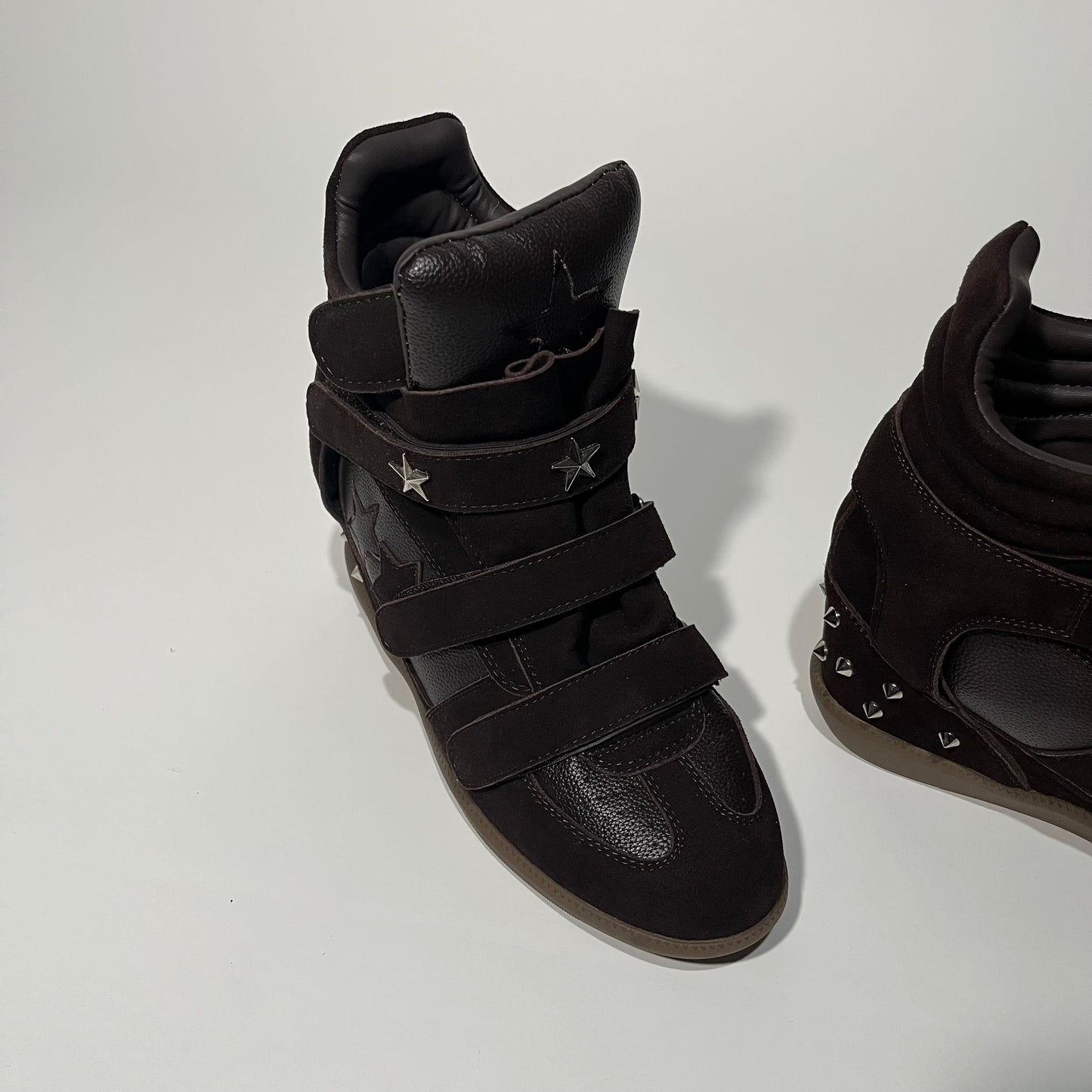 Studded Wedge Sneaker