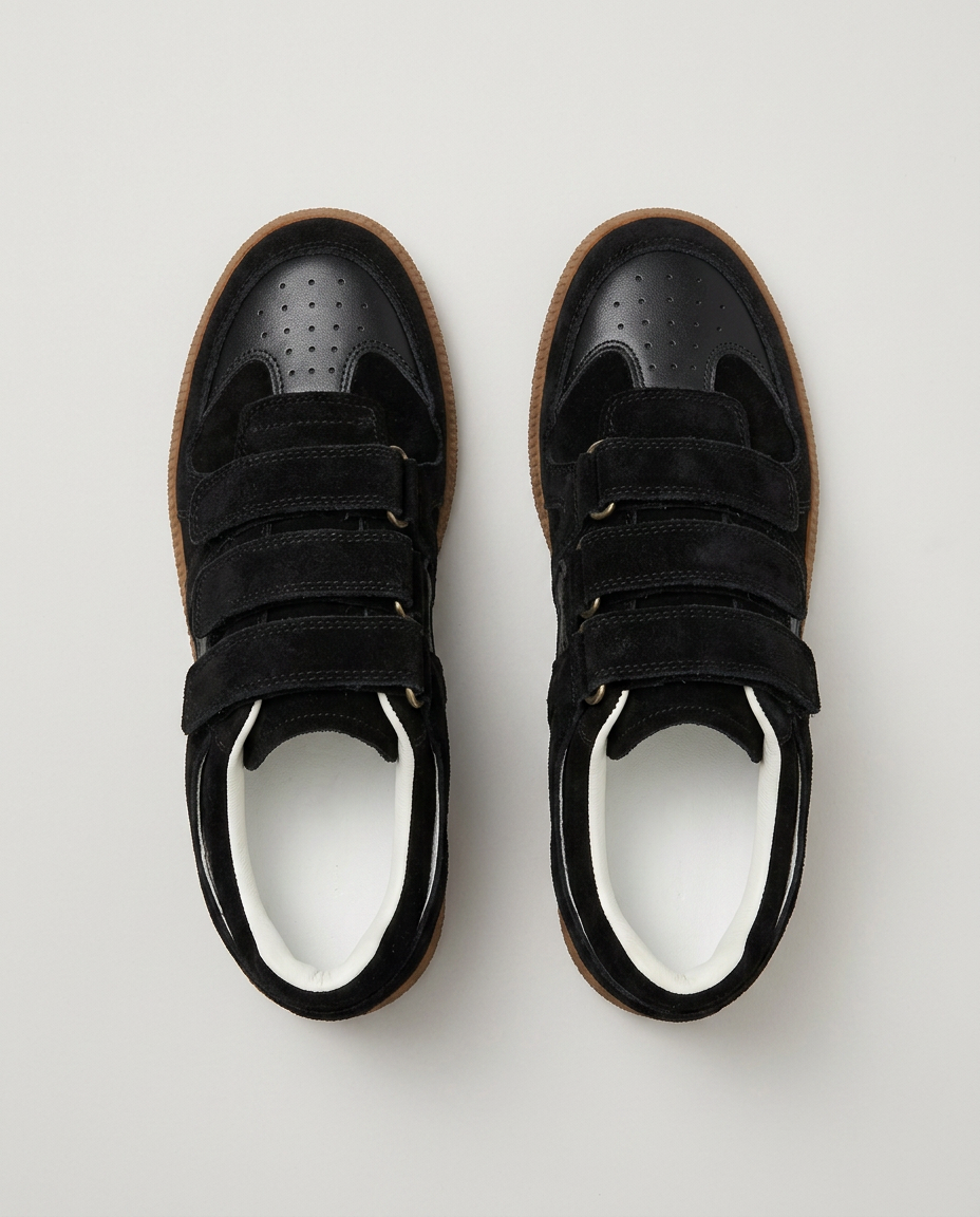 Casual Velcro Strap Sneakers