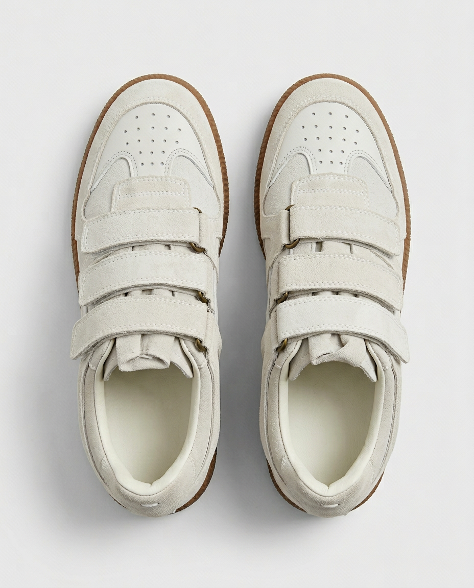 Casual Velcro Strap Sneakers