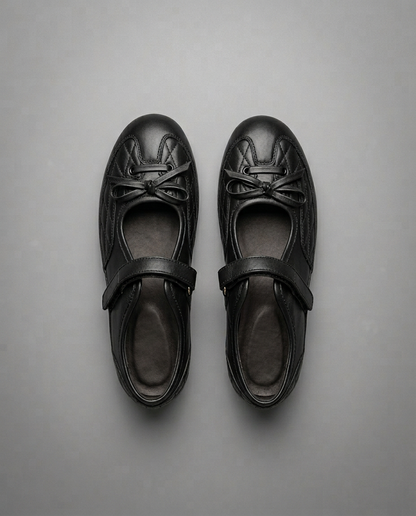Leather Ballet Flats