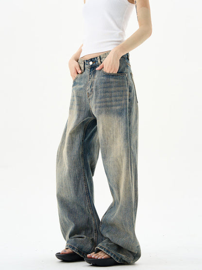 American Retro Washed Flare Jeans