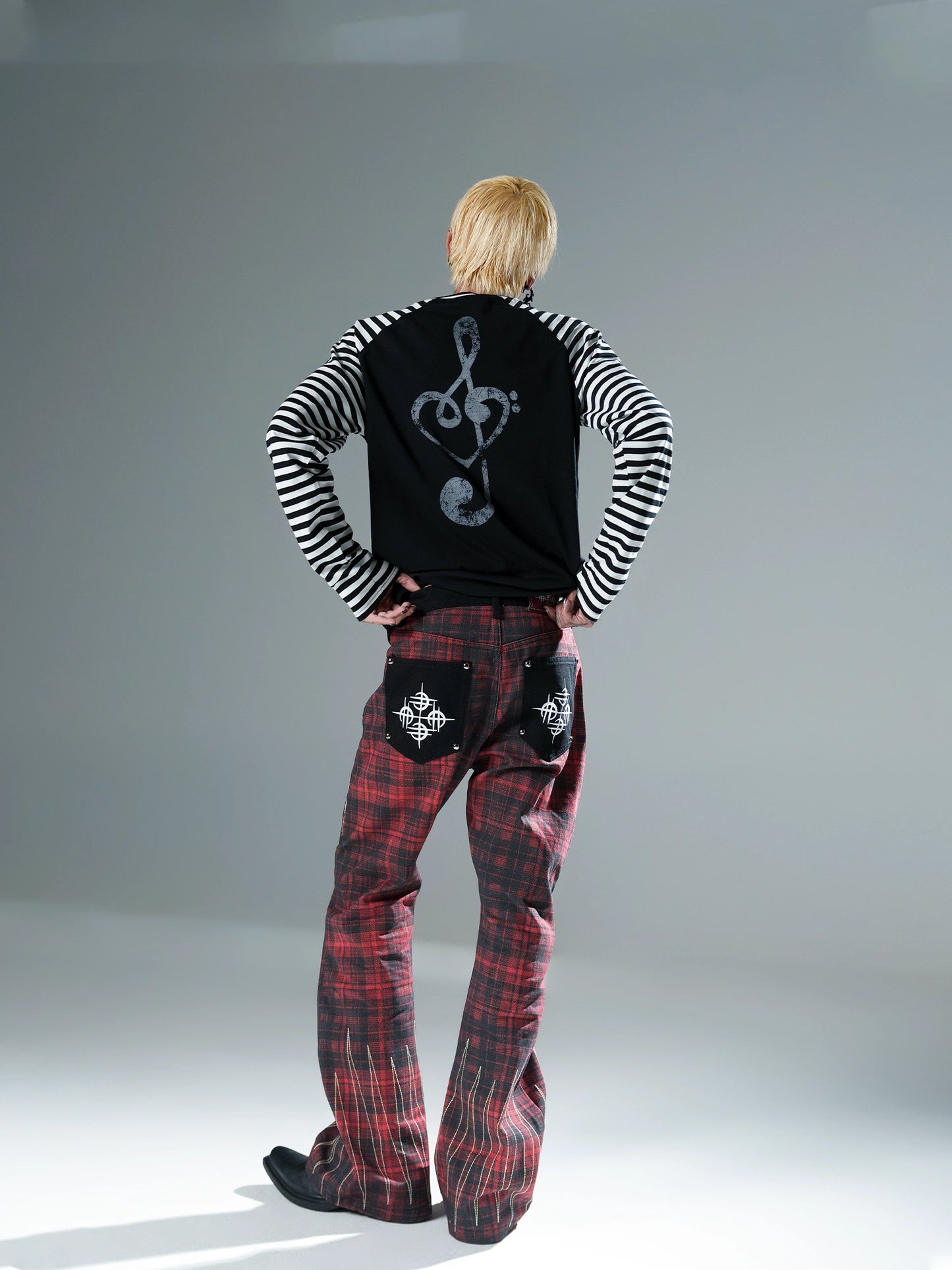 Musical Striped Slim Fit Shirt