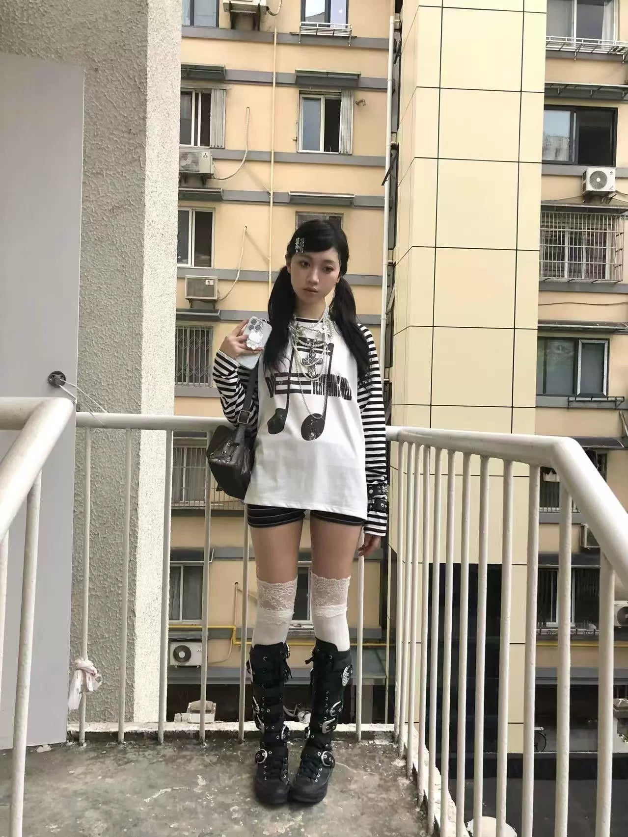 Musical Striped Slim Fit Shirt