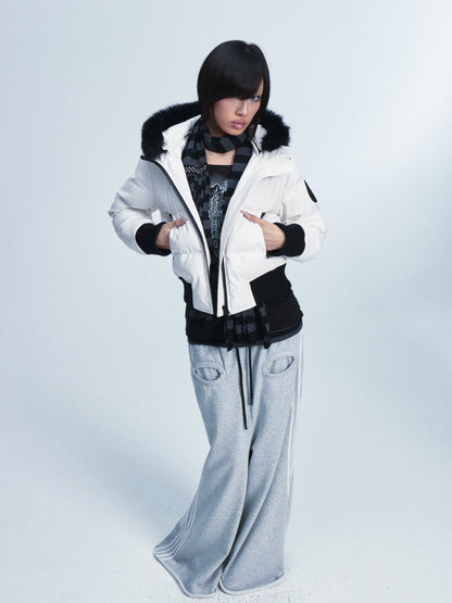 Skull Jacket with Detachable Hood