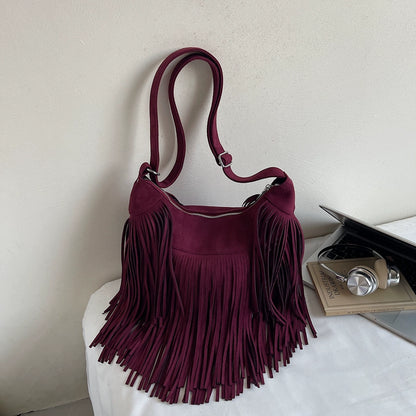 Fringe Shoulder Bag