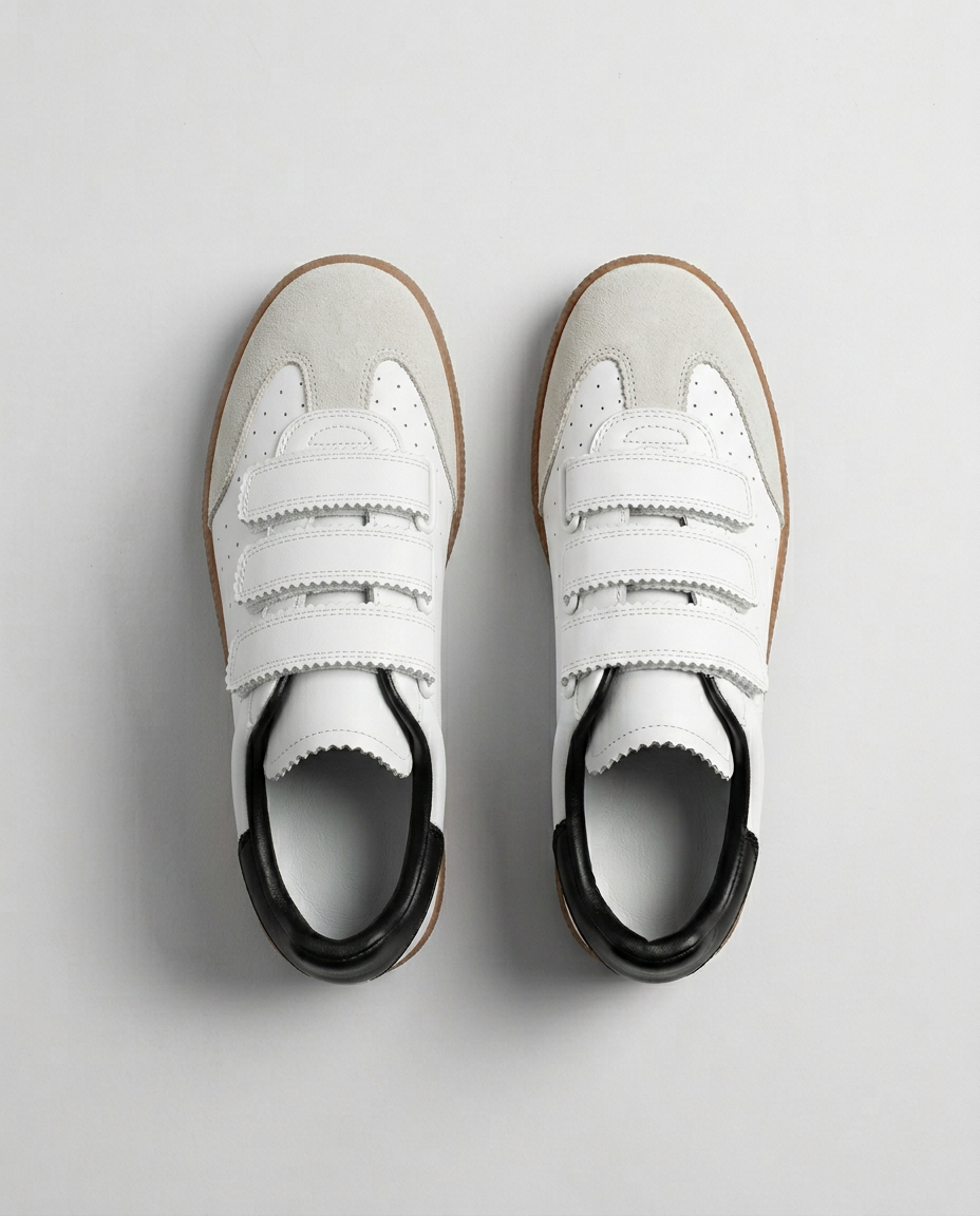Casual Velcro Strap Sneakers