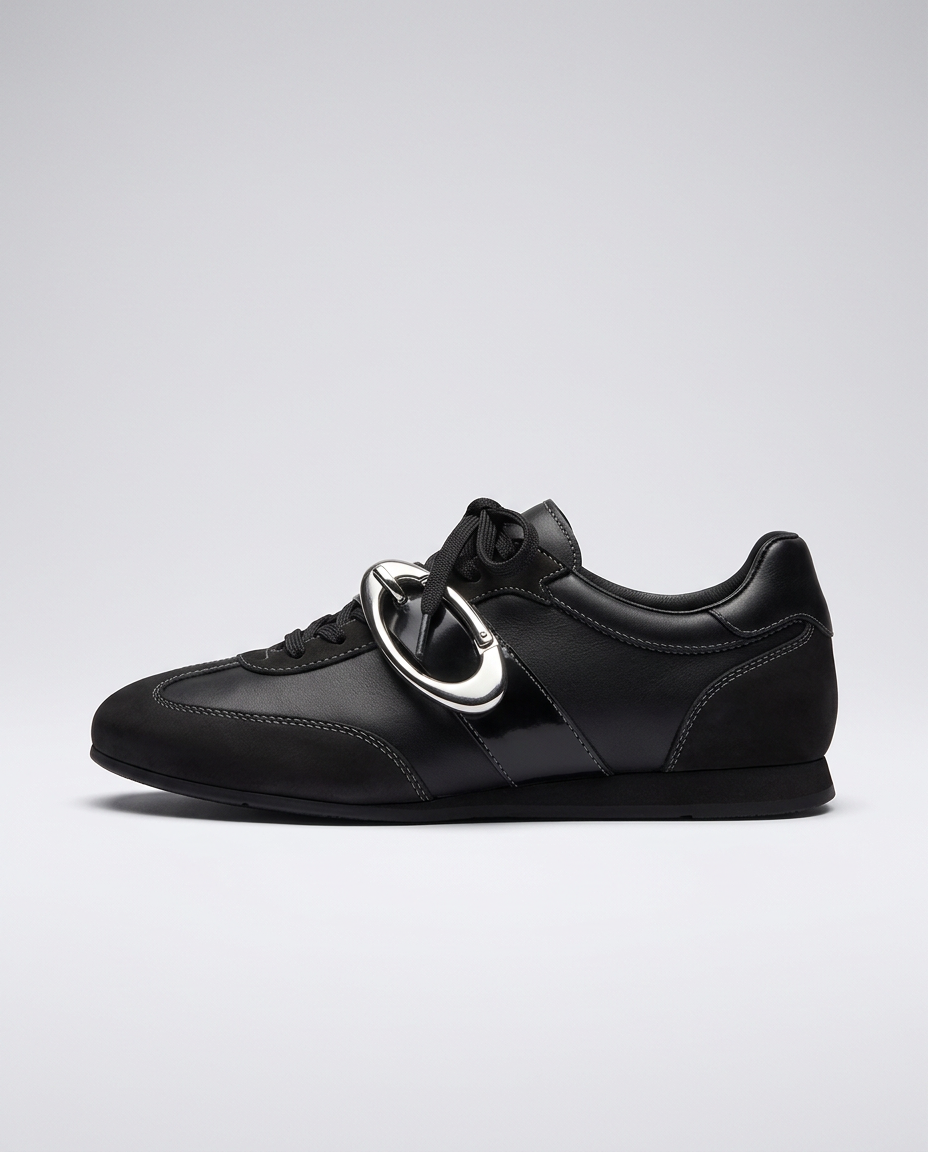 Retro Polka Dot Training Shoes