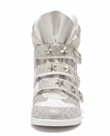 Sparkling Hidden Wedge Sneakers